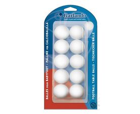 Balls (10τεμ.) White for Football Table (Garlando)