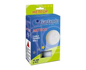 6 Μπαλάκια Meteor TT 1 star (Garlando)