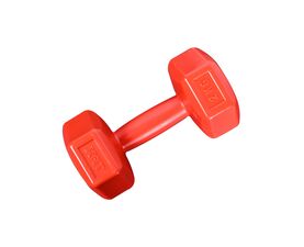 Πλαστικοποιημένο Dumbbell 2kg Red (X-FIT)