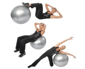 Bodyball 55 cm + DVD (Gymstick)