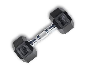 Hex Rubber Dumbbell 6kg (28205) (X-FIT)