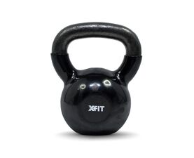 Vinyl Kettlebells 12 kg Black (35653) (X-Fit)