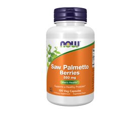 Saw Palmetto 550 mg, 100 caps (Now foods)