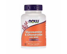 Glucosamine &amp; Chondroitin with MSM 90caps (Now Foods)