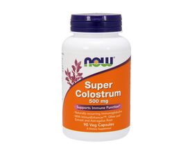 Super Colostrum 500mg 90Vcaps (Now Foods)