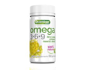 Omega 3.6.9, 500mg, 60 Softgel caps (Quamtrax)