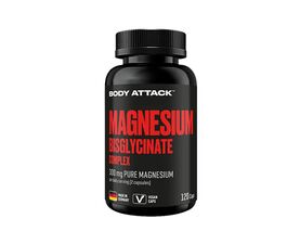 Magnesium Biglycinate 120 Vcaps (Body Attack)