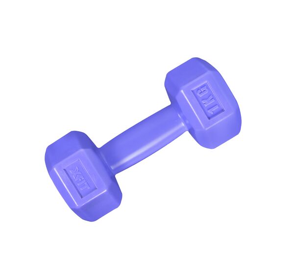 Plastic Dumbbell 1kg Purple (X-FIT)