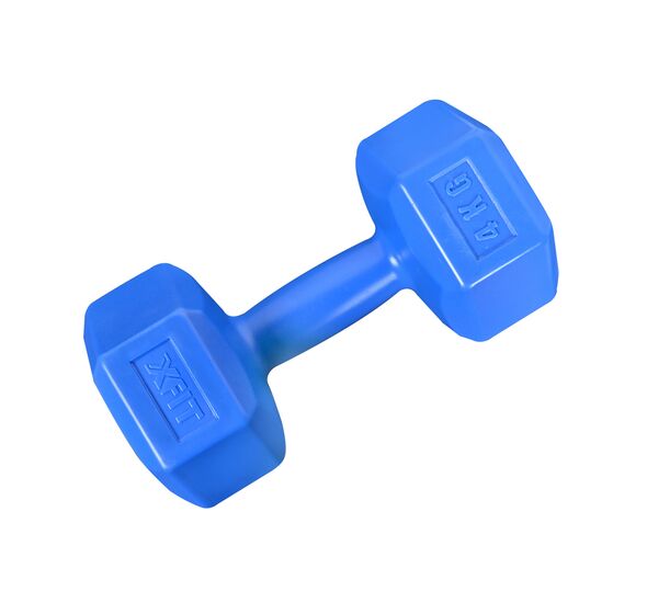 Πλαστικοποιημένο Dumbbell 4kg Dark Blue (X-FIT)