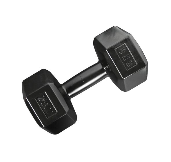 Plastic Dumbbell 5kg Black (X-FIT)