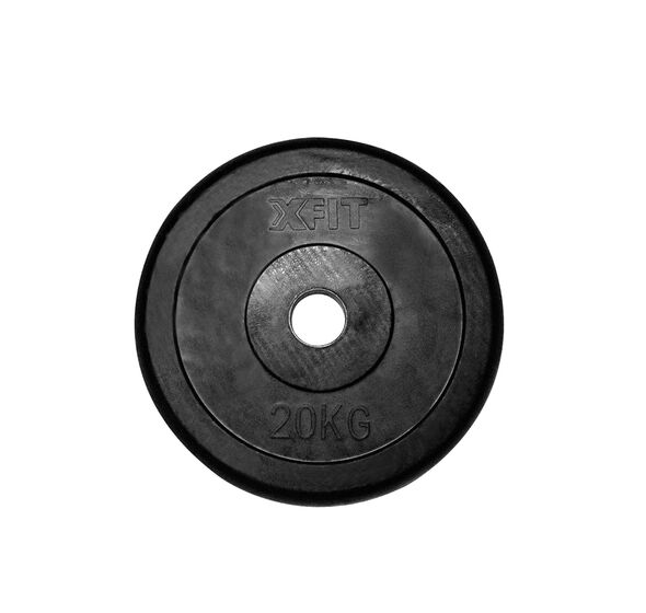 Olympic Rubber Weight Plate 20 kg (38201) (X-FIT)