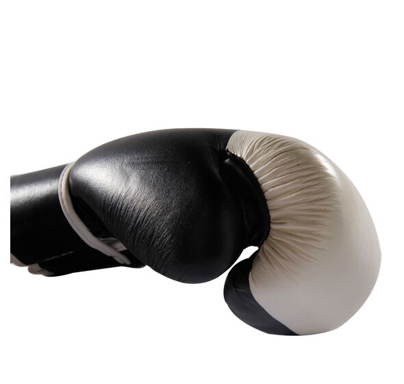 Leather Gloves Black/White (BFT-007) (X-Fit)