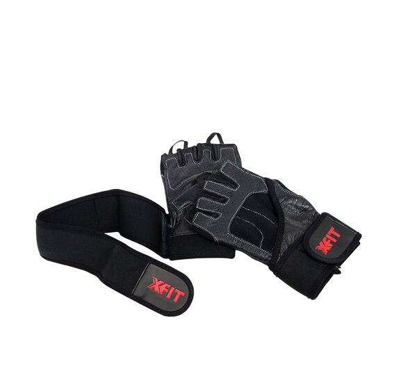 Fitness Gloves with Wristband (796) (X-Fit)