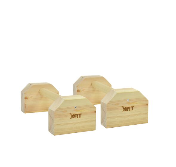 Wooden Push Up Bars (X-FIT)