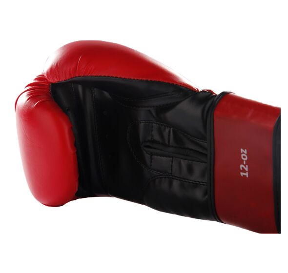 PVC Leather Gloves Red/Black (BMK-027) (X-Fit)