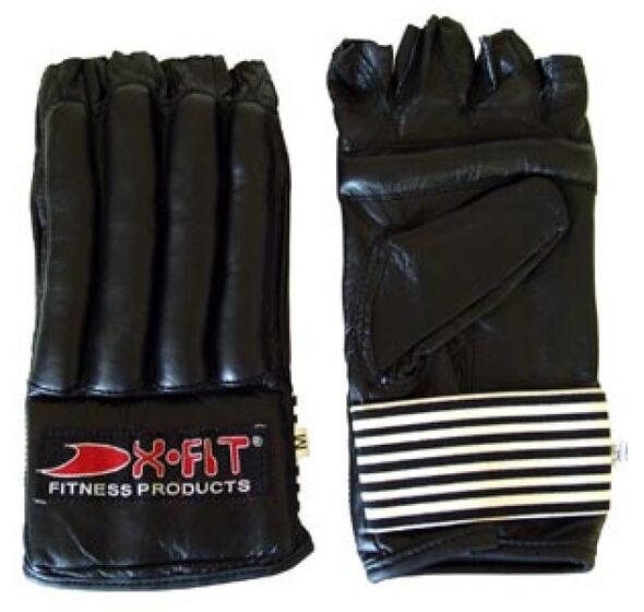 Cutting Leather Gloves Black (CFK-001) (X-Fit)