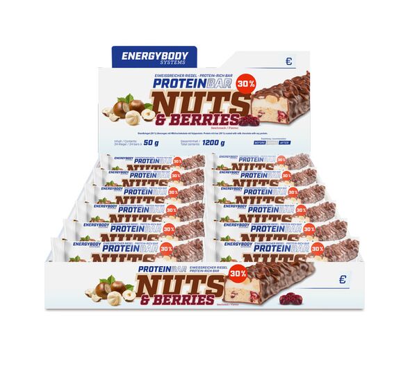 Protein Bar Nuts &amp; Berries 50g (Energybody Systems)