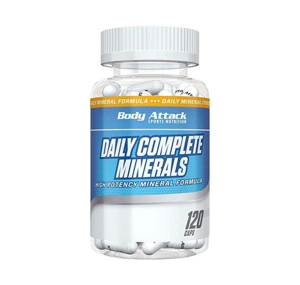 Daily Complete Minerals 120caps (Body Attack)