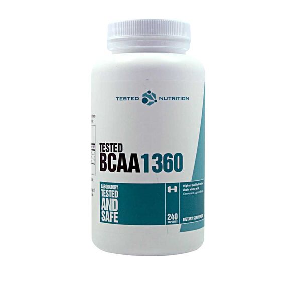 BCAA 1360, 240caps (Tested Nutrition)