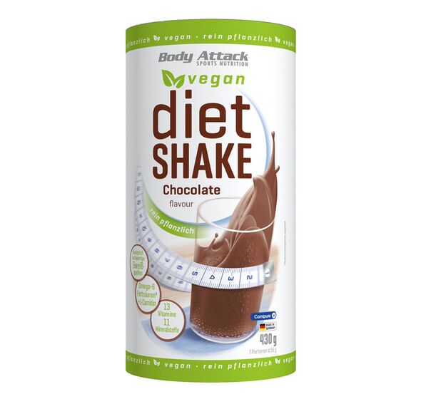 Diet Shake Vegan 430g (Body Attack)