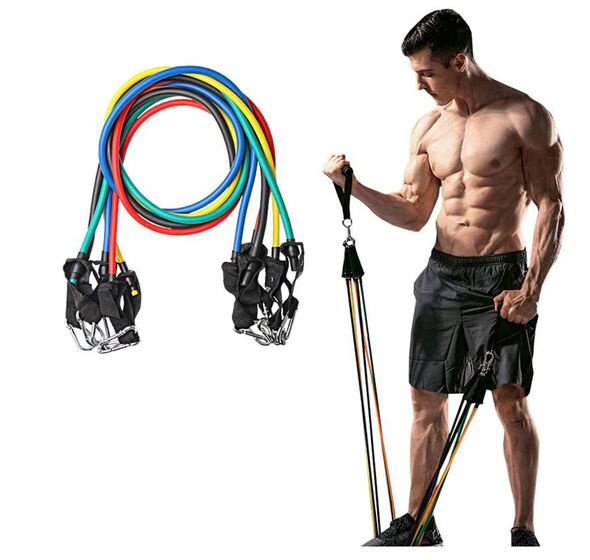 Gym Resistance Bands (5 levels) (X-FIT)