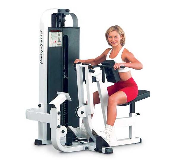 Seated Row Machine SRM-1700 White (BodySolid)