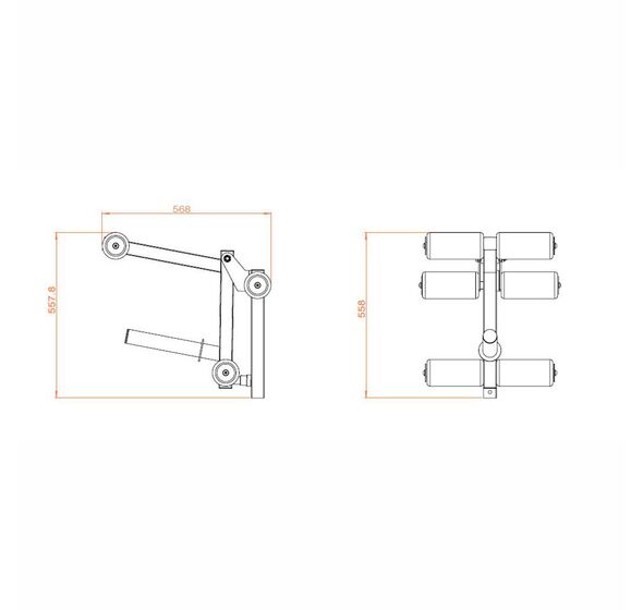 Leg Extension Attachment for X-Fit 95