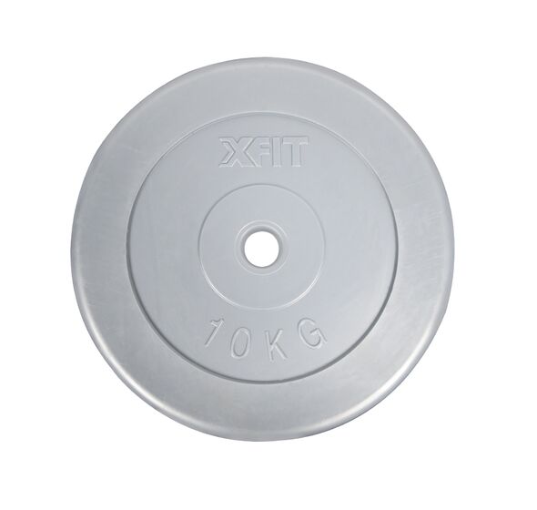 Δίσκος Πλαστικοποιημένος Round Plate 10kg (X-FIT)