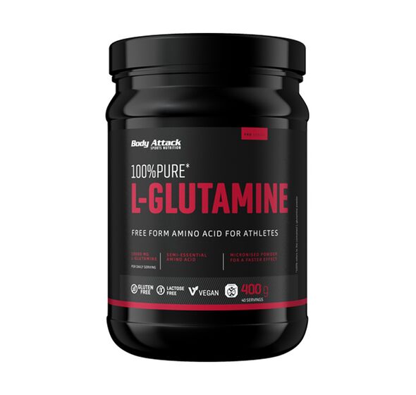 100% Pure Glutamine 400g (Body Attack)