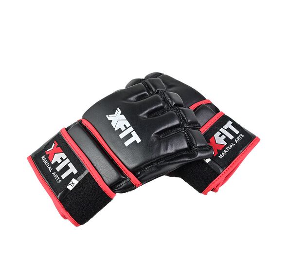 Boxing Gloves PU Black (KMA-003) (X-Fit)