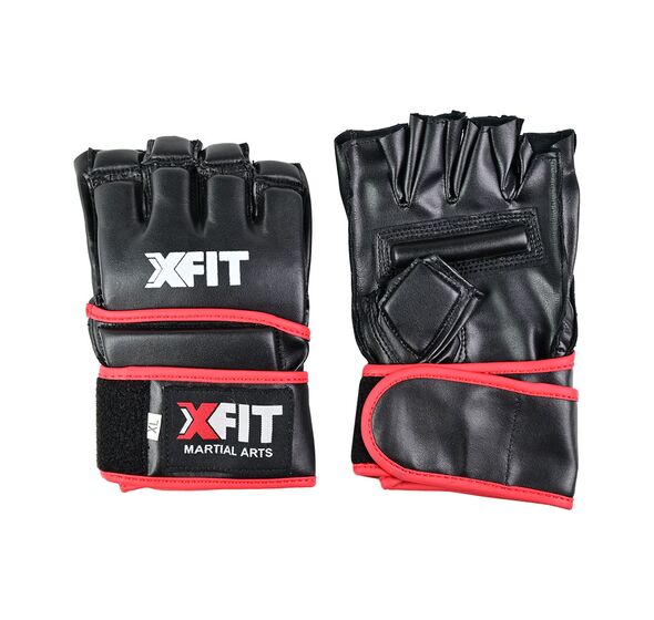 Boxing Gloves PU Black (KMA-003) (X-Fit)