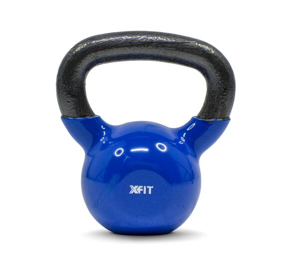 Kettlebells Βινυλίου 8 kg Μπλε (35653) (X-FIT)