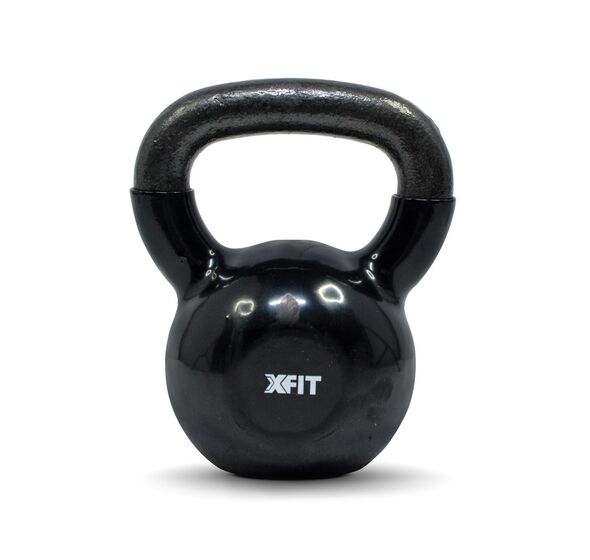 Vinyl Kettlebells 12 kg Black (35653) (X-Fit)