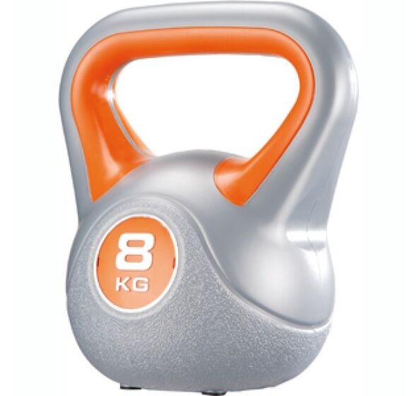 Kettlebells Πλαστικοποιημένα 8kg (35000) (X-FIT)