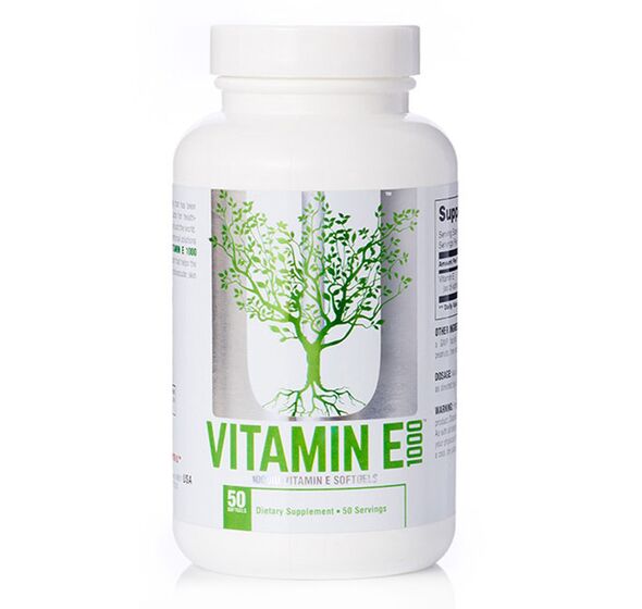 Vitamin E 1000IU 50 softgels (Universal)