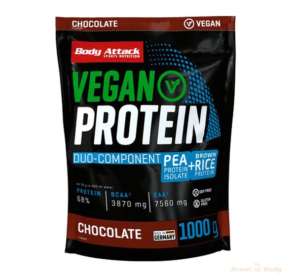 Vegan Protein 1000g (Body Attack)