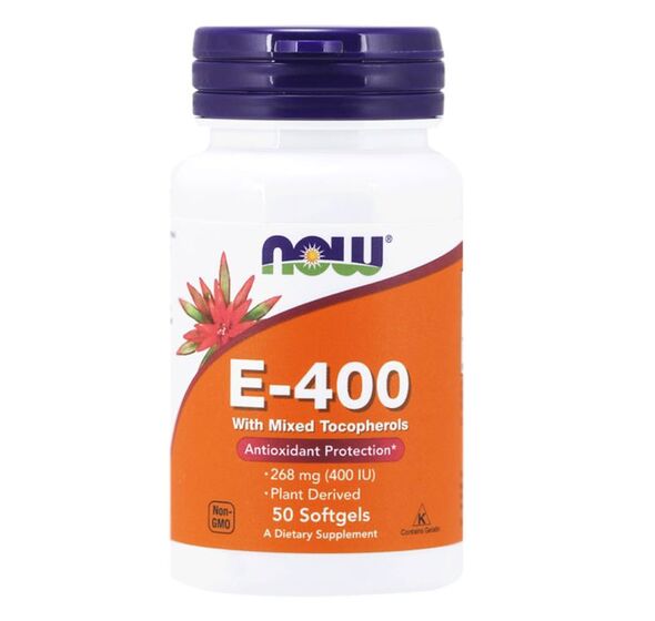 E-400, 50softgels (Now Foods)