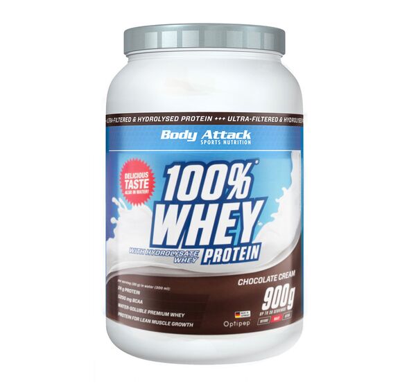 100% Whey Protein 900g (Body Attack)