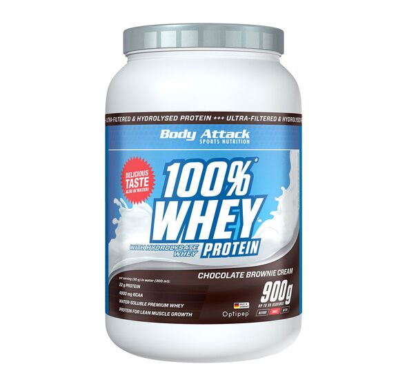 100% Whey Protein 900g (Body Attack)