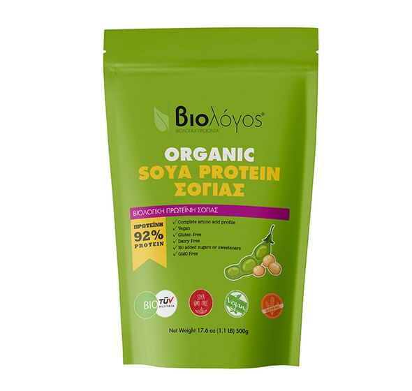 Organic Soya Protein 500g (Biologos)