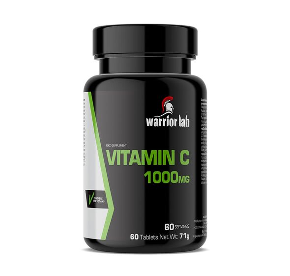 Vitamin C 1000mg, 60 tabs (Warriorlab)