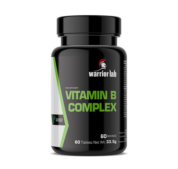 Vitamin B Complex 60 tabs (Warriorlab)