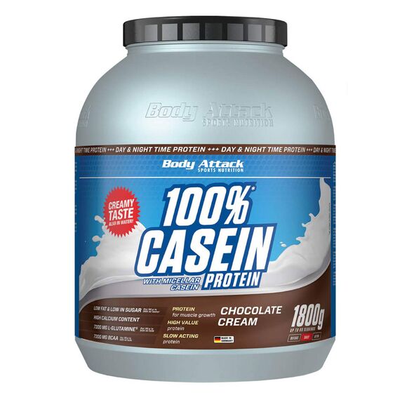 100% Casein Protein 1800g (Body Attack)