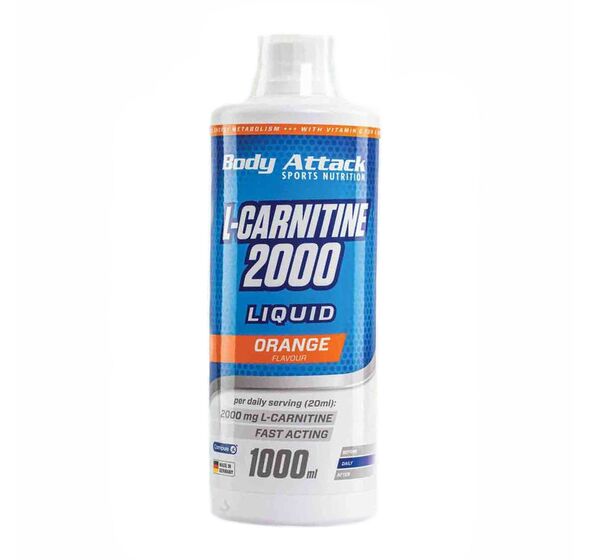 L-Carnitine Liquid 2000, 1000 ml (Body Attack)