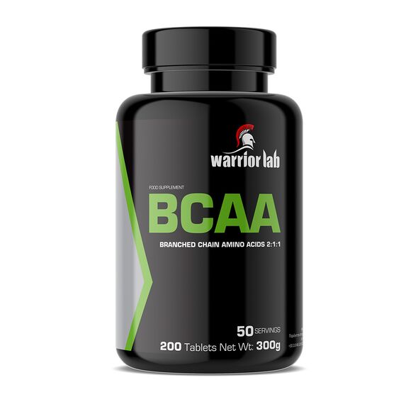 BCAA 200 tabs (Warriorlab)