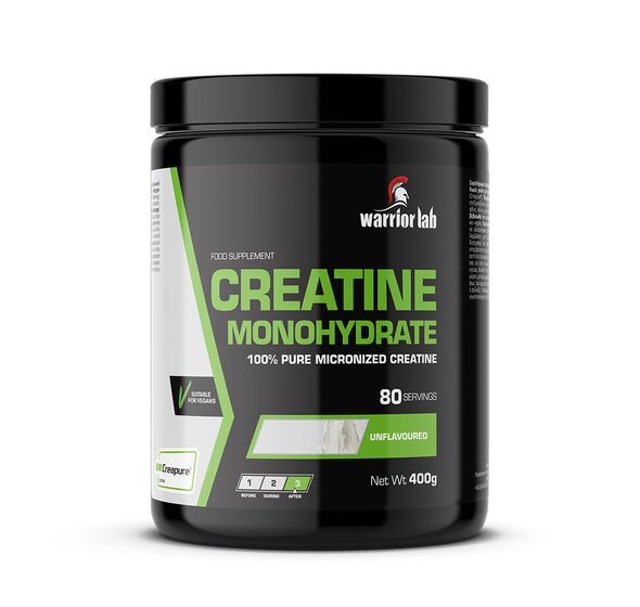 Creatine Monohydrate with Creapure® 400g (Warriorlab)