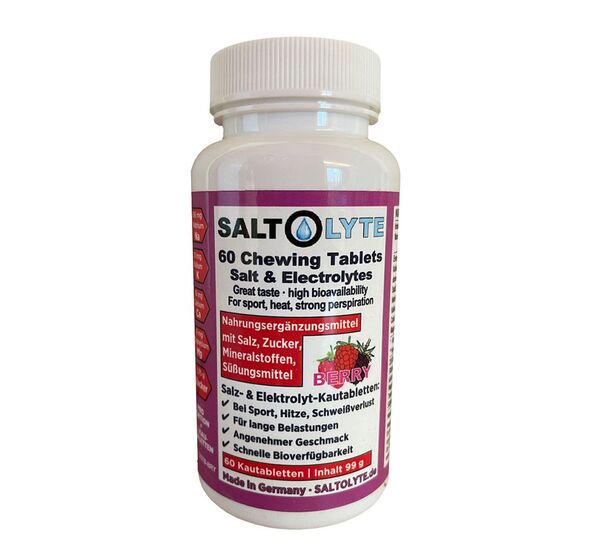 Salt &amp; Electrolytes 60 chewing tabs (Saltolyte)