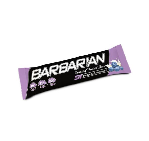 Barbarian Crunchy Protein Bar 55g (Stacker2)