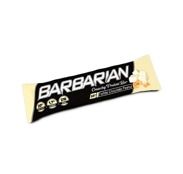 Barbarian Crunchy Protein Bar 55g (Stacker2)