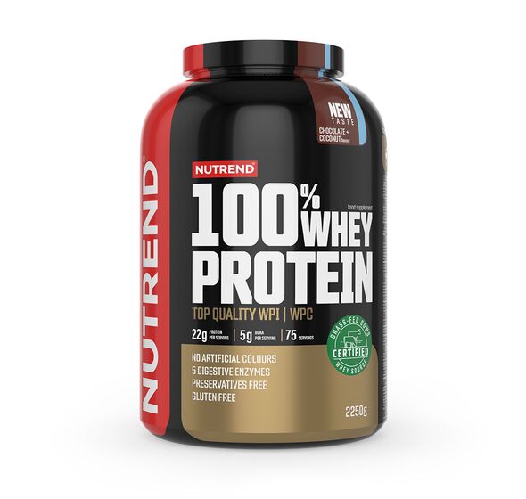 100% Whey Protein GFC 2250g (Nutrend)